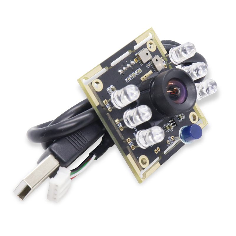 2MP 100degree OV2710 night vision usb camera without distortion