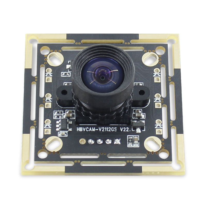 0.3MP 120FPS High Speed Black And White Global Shutter Camera Module With 850nm Night Vision Board 