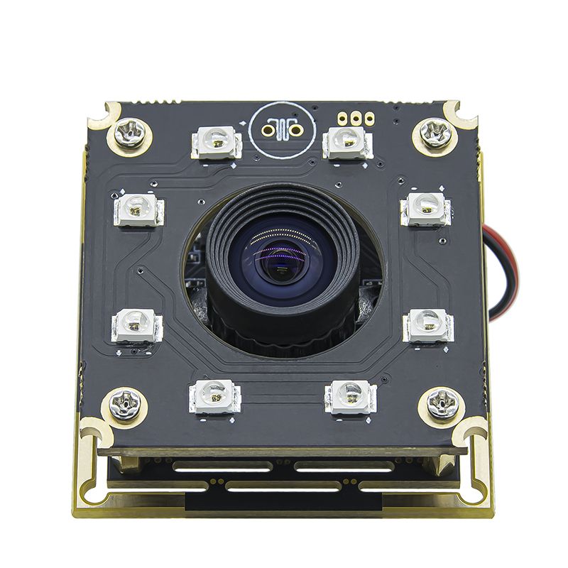 0.3MP 120FPS High Speed Black And White Global Shutter Camera Module With 850nm Night Vision Board 