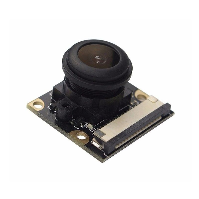 Raspberry Pi 3 Model B + Night Vision Camera 5MP Wide Angle 130 Degree Fisheye Lens 1080P Camera Module for Rasberry Pi 3 2