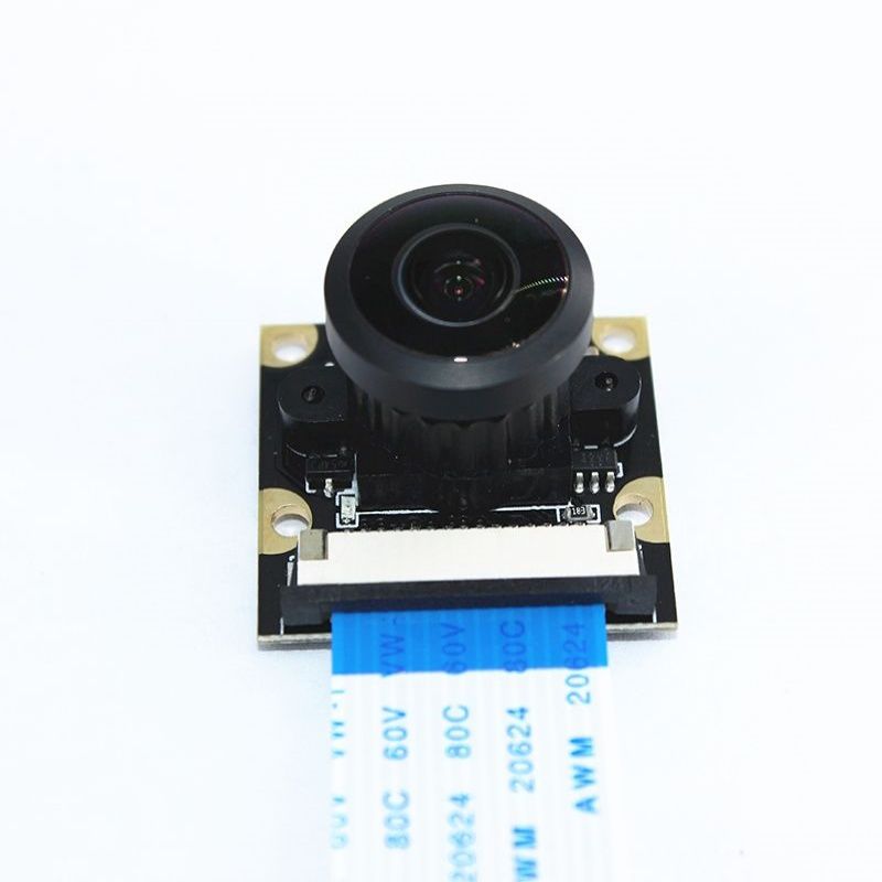 5MP NOIR Raspberry Pi  Camera module 222 Degree Panoramic Wide Angle Fish-eye Surveillance Lenses 1080p 