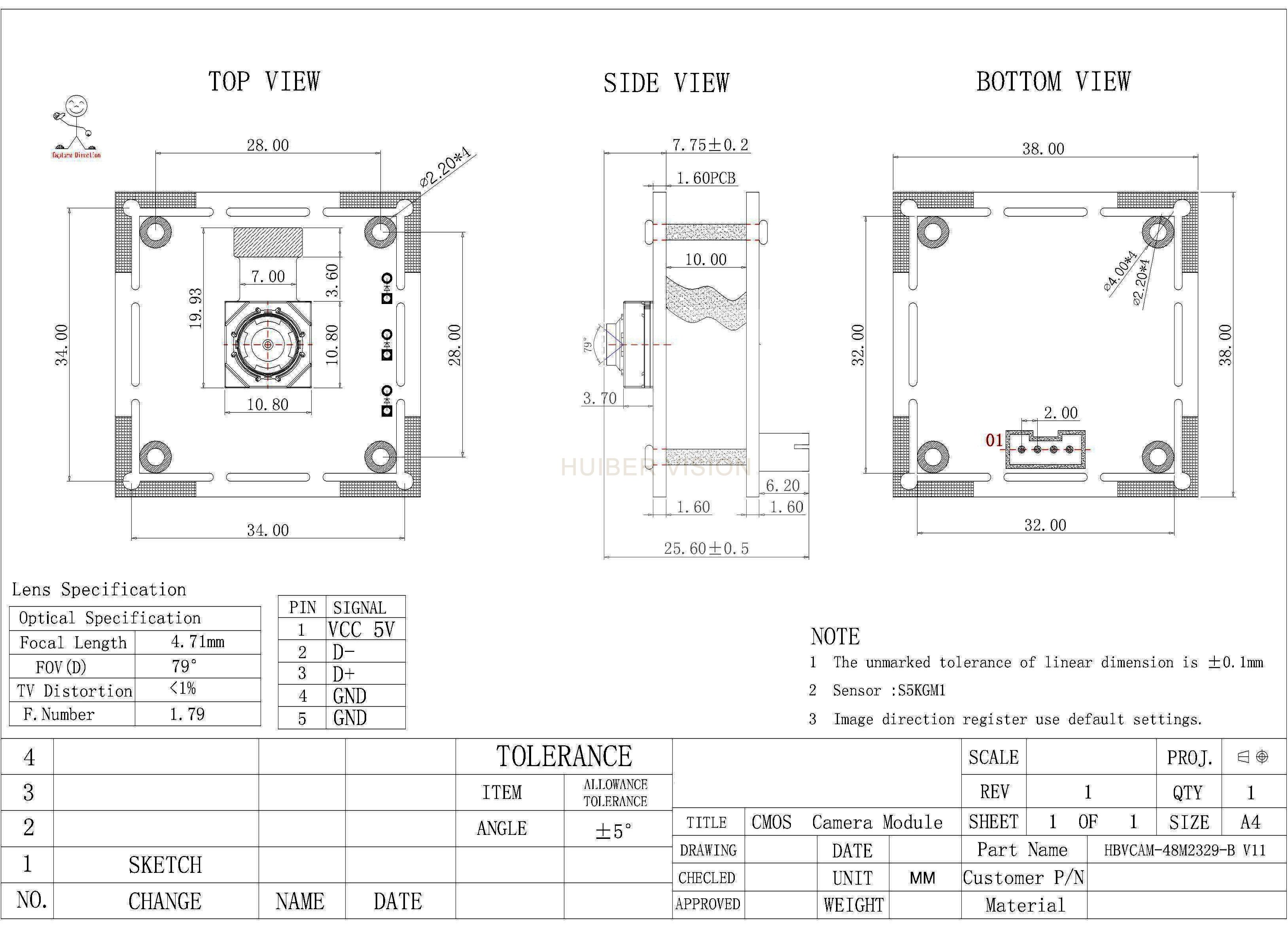 USB Camera High Definition 8000*6000 Ultra HD 8K Web 48MP Camera USB Autofocus Used For Scanning Passport Document ID Card