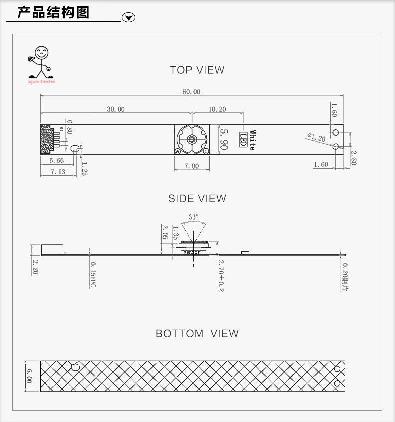 OV9726 1MP High-definition 720P Ultra-thin Notebook Mini USB Camera Module For Computer